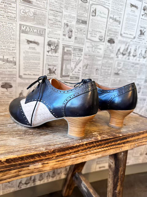 Stiefeletten Tully - schwarz/creme - Dotty&Dan